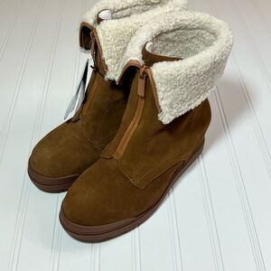 Ozark Trail Women's Size 7 Leather Brown Winter Boots NWT